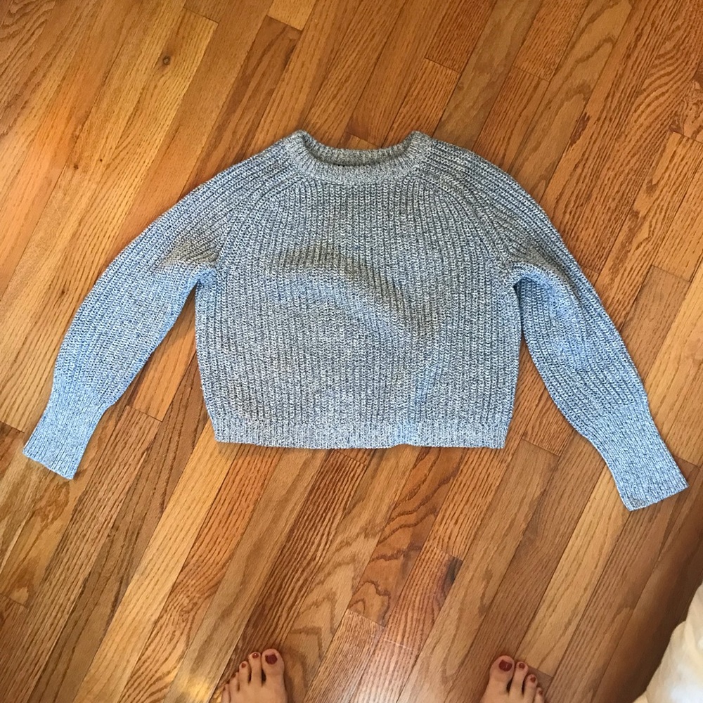 American Apparel Cropped Fisherman Sweater 🐟